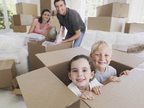 Removal van and moving boxes for local removals in Southnorwood
