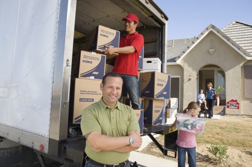 Careful packing and loading for removals in South Norwood