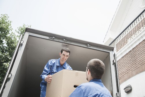 Low-carbon delivery van used for sustainable storage operations